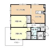 コーポやすり苑の間取り画像