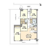 プレミスト津田山の間取り画像