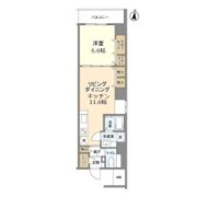 コスモリード東日暮里の間取り画像