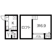 アストリア名駅の間取り画像