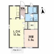 アスールコートIIIの間取り画像