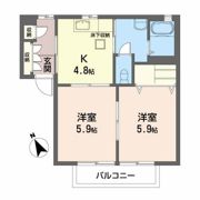 シャーメゾンBの間取り画像
