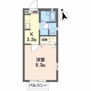 シャルマン フォレの間取り画像