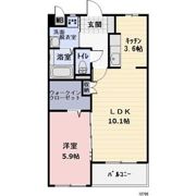 グラシア山之手の間取り画像