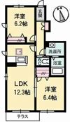 シャーメゾンAYA I番館の間取り画像