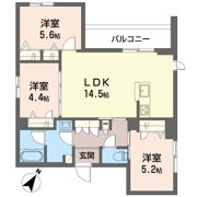 プリエボヌールの間取り画像
