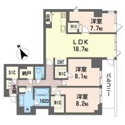 ラリュールの間取り画像
