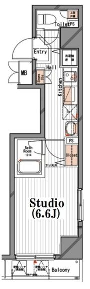 ガラ・シティ東日本橋の間取り画像