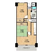 デイグラン鶴見EASTの間取り画像
