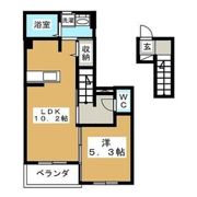 ハーモニーグランデⅠの間取り画像