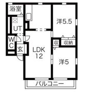 ヴィラ・デ・セントレージAの間取り画像