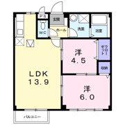 エルディム蔀3の間取り画像