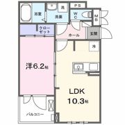 ラフィナート ナガタの間取り画像