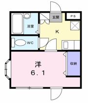 リエス東中神の間取り画像