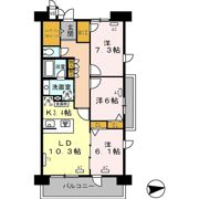 ロイヤルパークス西新井の間取り画像