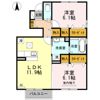 コンフォール Bの間取り画像