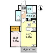 トリシアルミエールの間取り画像