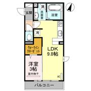 プリムヴェール 弐十壱番館の間取り画像