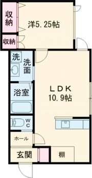 PrendreⅡの間取り画像