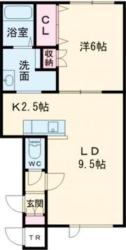 Verano旭橋の間取り画像