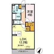 グラマードマレⅦ Aの間取り画像