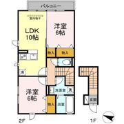 ラマージュⅢの間取り画像
