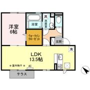 ラ ヴィ クレールの間取り画像