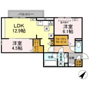 プリムラコウチの間取り画像