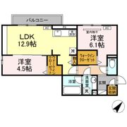 プリムラコウチの間取り画像