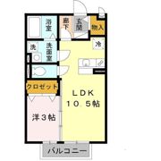 EAST NONAMI 八番館の間取り画像