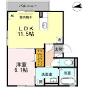 プラセールーKの間取り画像