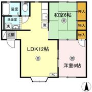 ベェルエポック今の間取り画像
