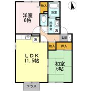 アークフラッツ C棟の間取り画像