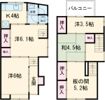 西末広町貸家の間取り画像