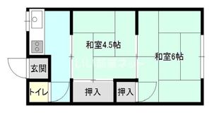谷口アパートの間取り画像