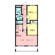 グリュック神明の間取り画像