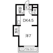 第二メゾン北川の間取り画像