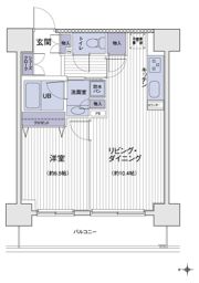 エスティメゾン大島の間取り画像
