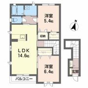 シャーメゾンサンヒルズ B棟の間取り画像