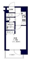 Dコート川崎駅前の間取り画像