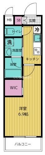 グランコモド小田急相模原の間取り画像