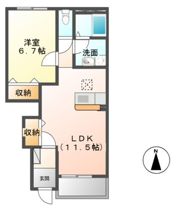 Quatre Bien（キャトル ビアン）の間取り画像