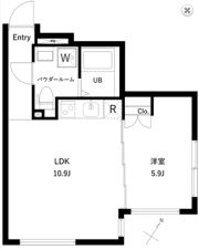 オーキッドレジデンス代々木 EASTの間取り画像
