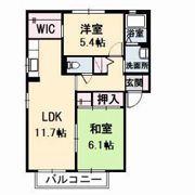 バリュージュJIN B棟の間取り画像
