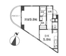 アクエリアリゾートの間取り画像