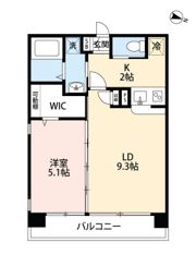 フェリーチェ味噌天神の間取り画像
