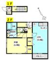 パナメゾン三佑の間取り画像