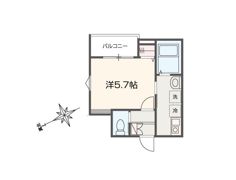 MELLAS鳩ヶ谷Ⅱの間取り画像