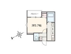 MELLAS鳩ヶ谷Ⅱの間取り画像