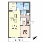 シャーメゾン リジエール サウスの間取り画像